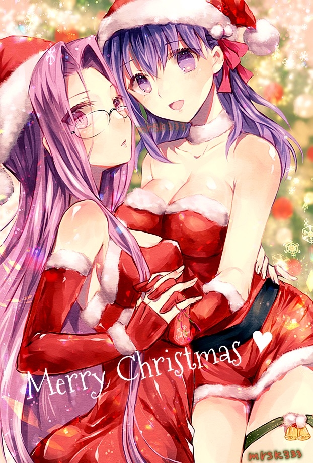 This is a pixiv picture whose title is サクライダークリスマス.