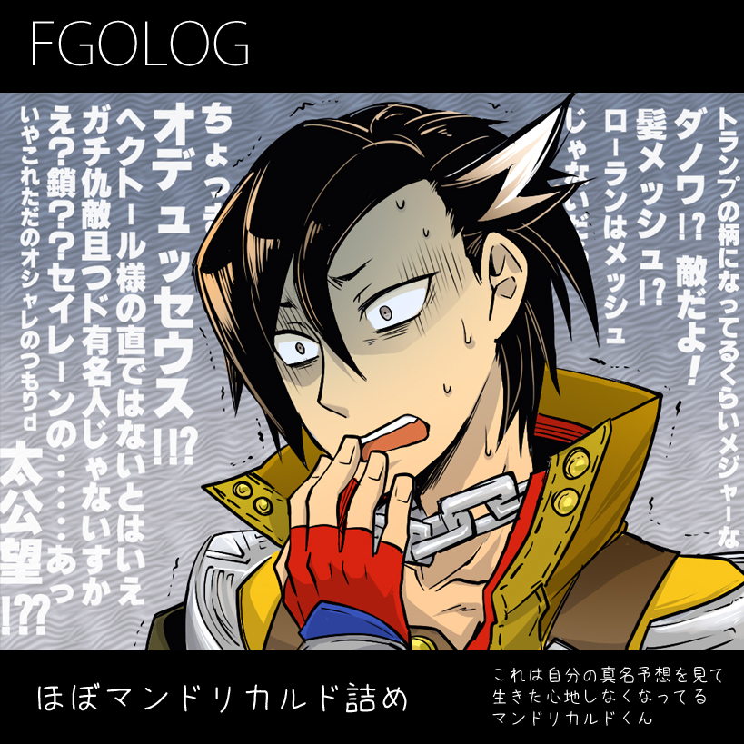 This is a pixiv picture whose title is FGOLOG①.