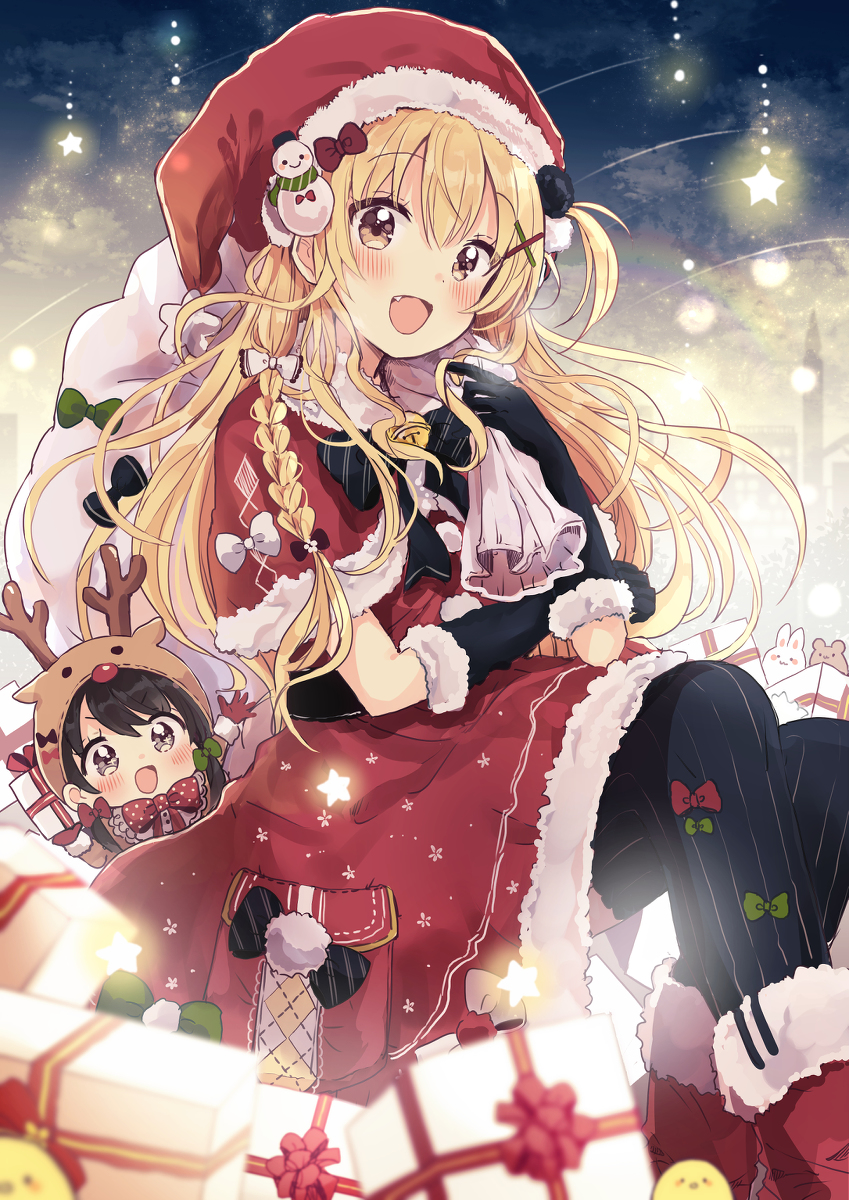 This is a pixiv picture whose title is メリークリスマス！.