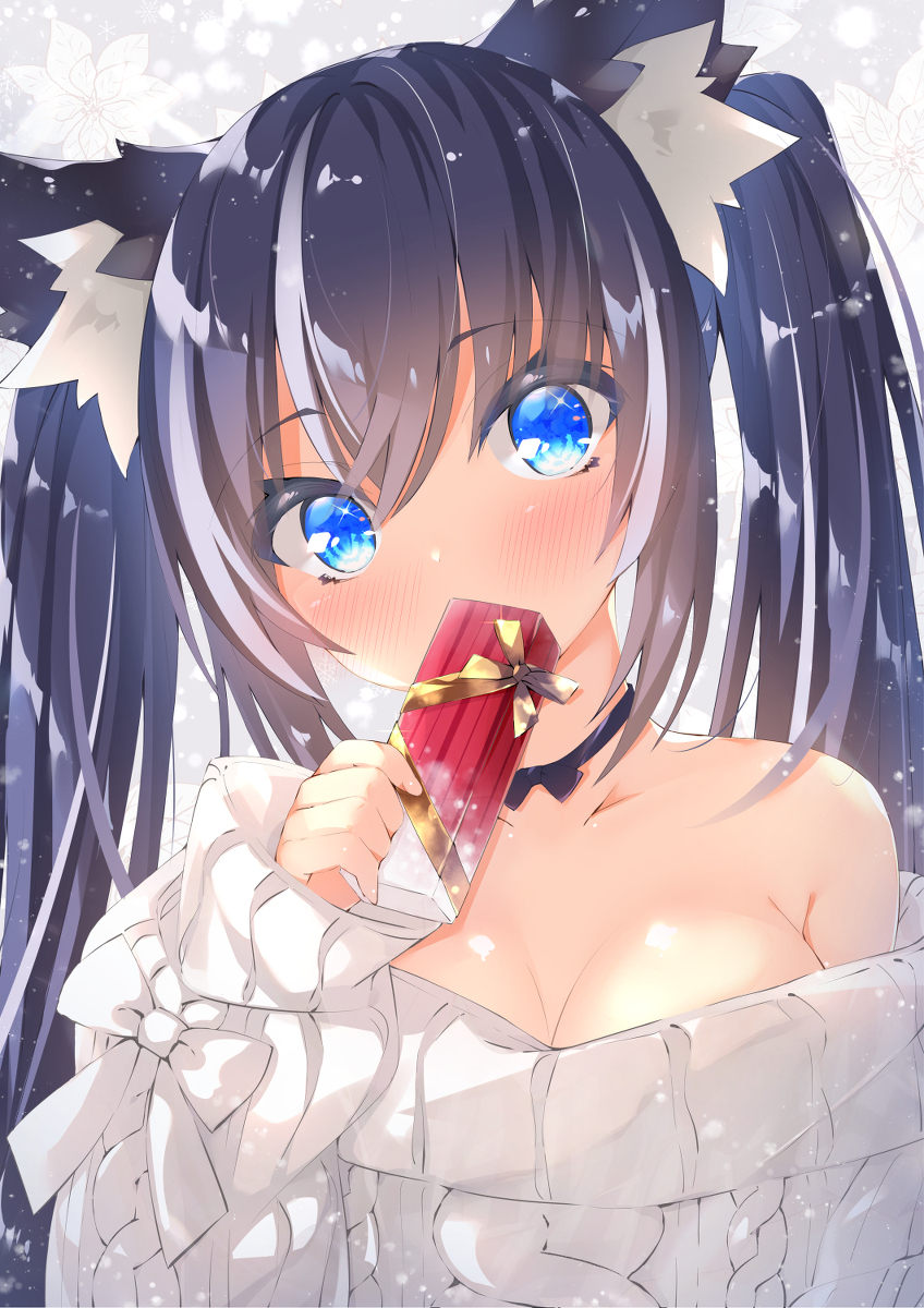 This is a pixiv picture whose title is プレゼント…いる？.