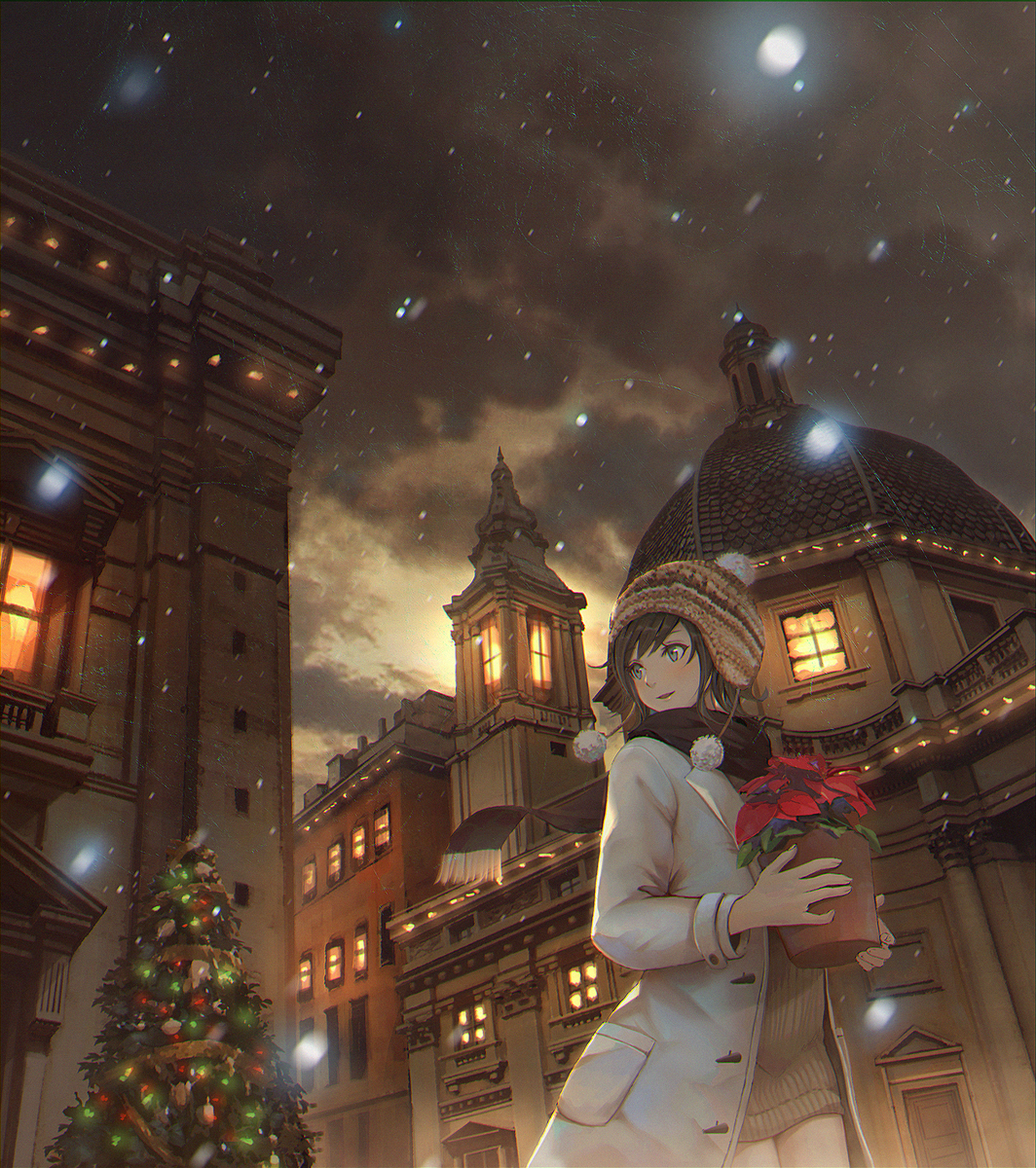 This is a pixiv picture whose title is メリークリスマス.