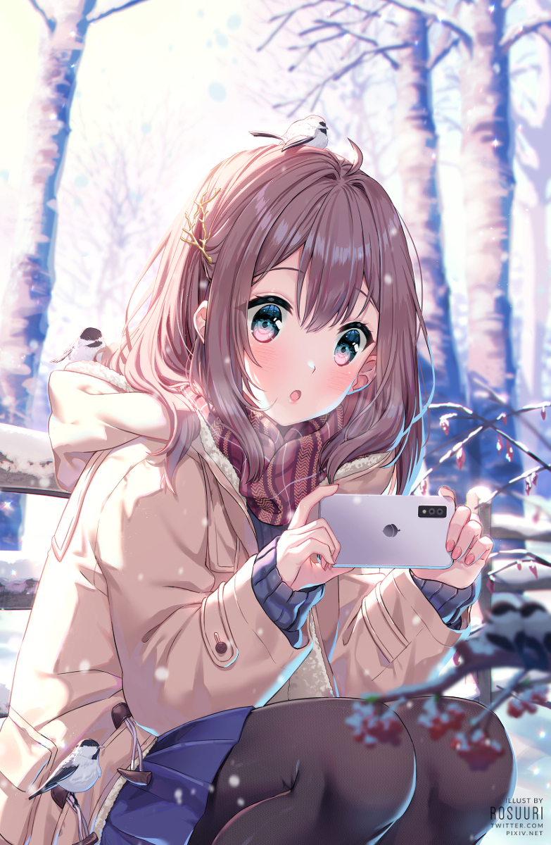This is a pixiv picture whose title is Winter.
