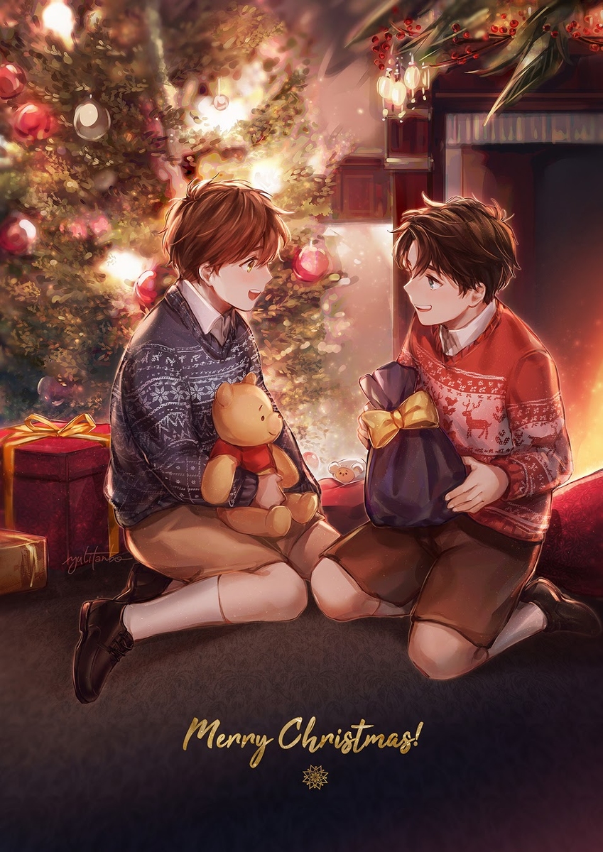 This is a pixiv picture whose title is メリークリスマス.