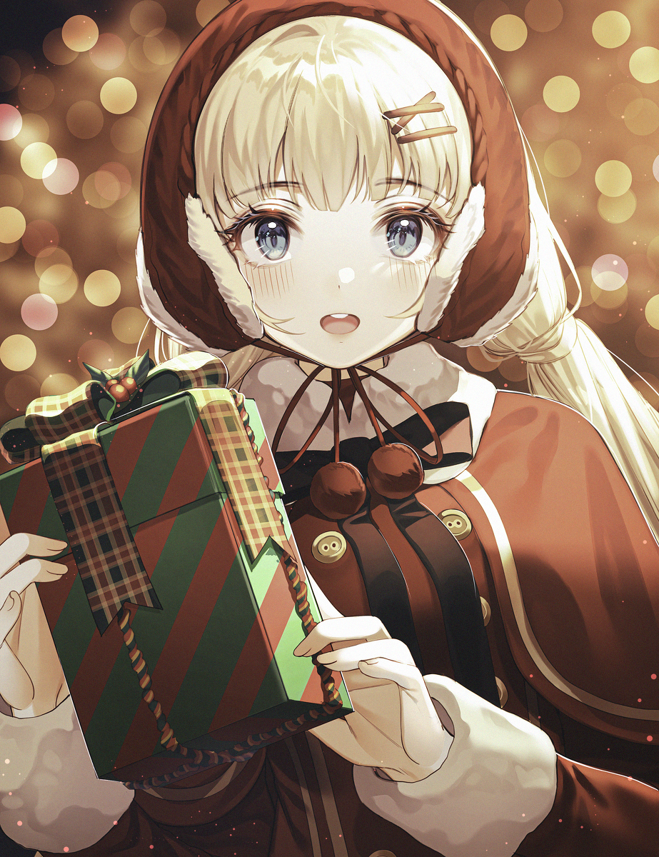 This is a pixiv picture whose title is Merry Christmas.