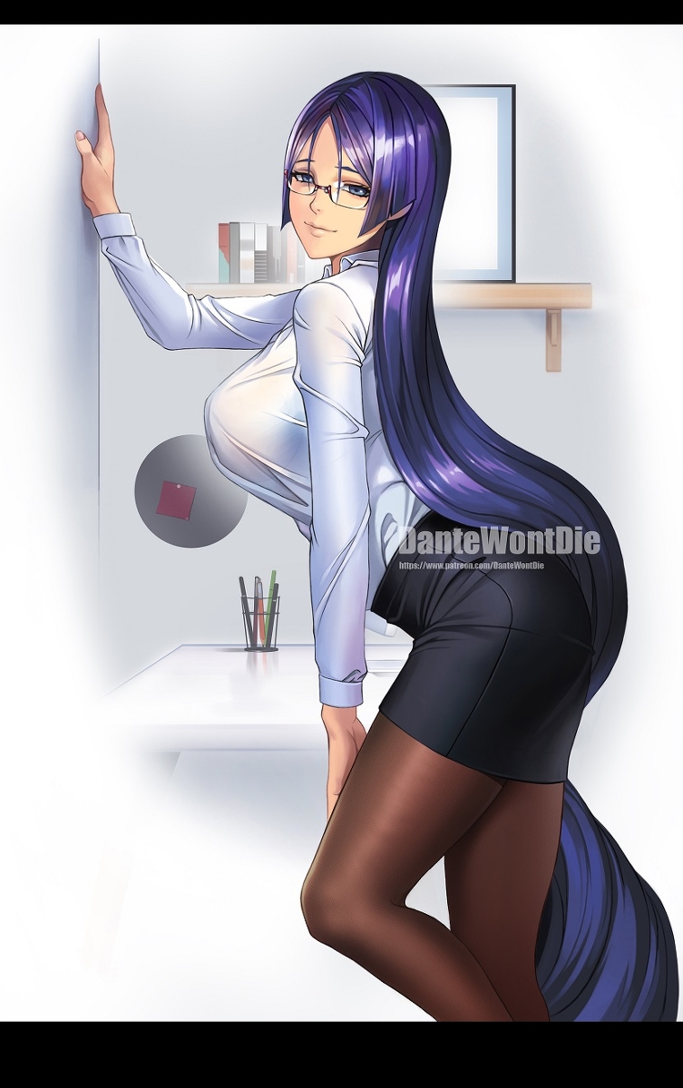 This is a pixiv picture whose title is OL頼光.