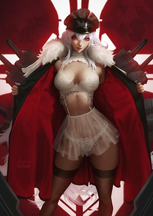 This is a pixiv picture whose title is Graf Zeppelin.