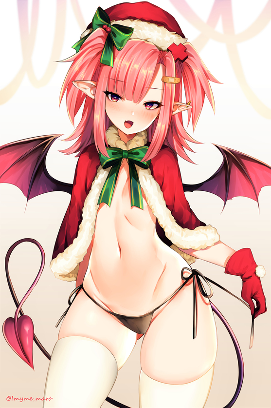 This is a pixiv picture whose title is サンタメアリー.
