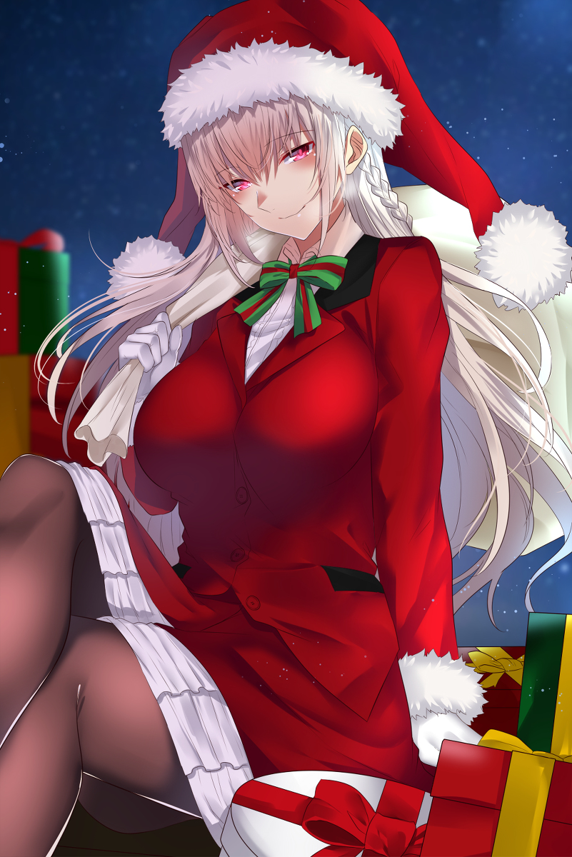 This is a pixiv picture whose title is サンタ婦長.