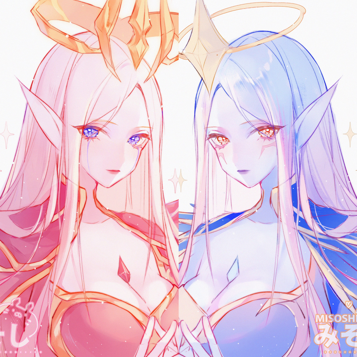 This is a pixiv picture whose title is Soraka.