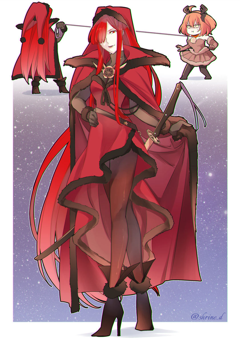 This is a pixiv picture whose title is 魔王サンタ.