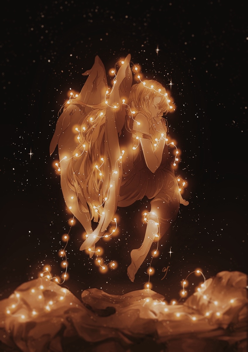 This is a pixiv picture whose title is silent nigth.
