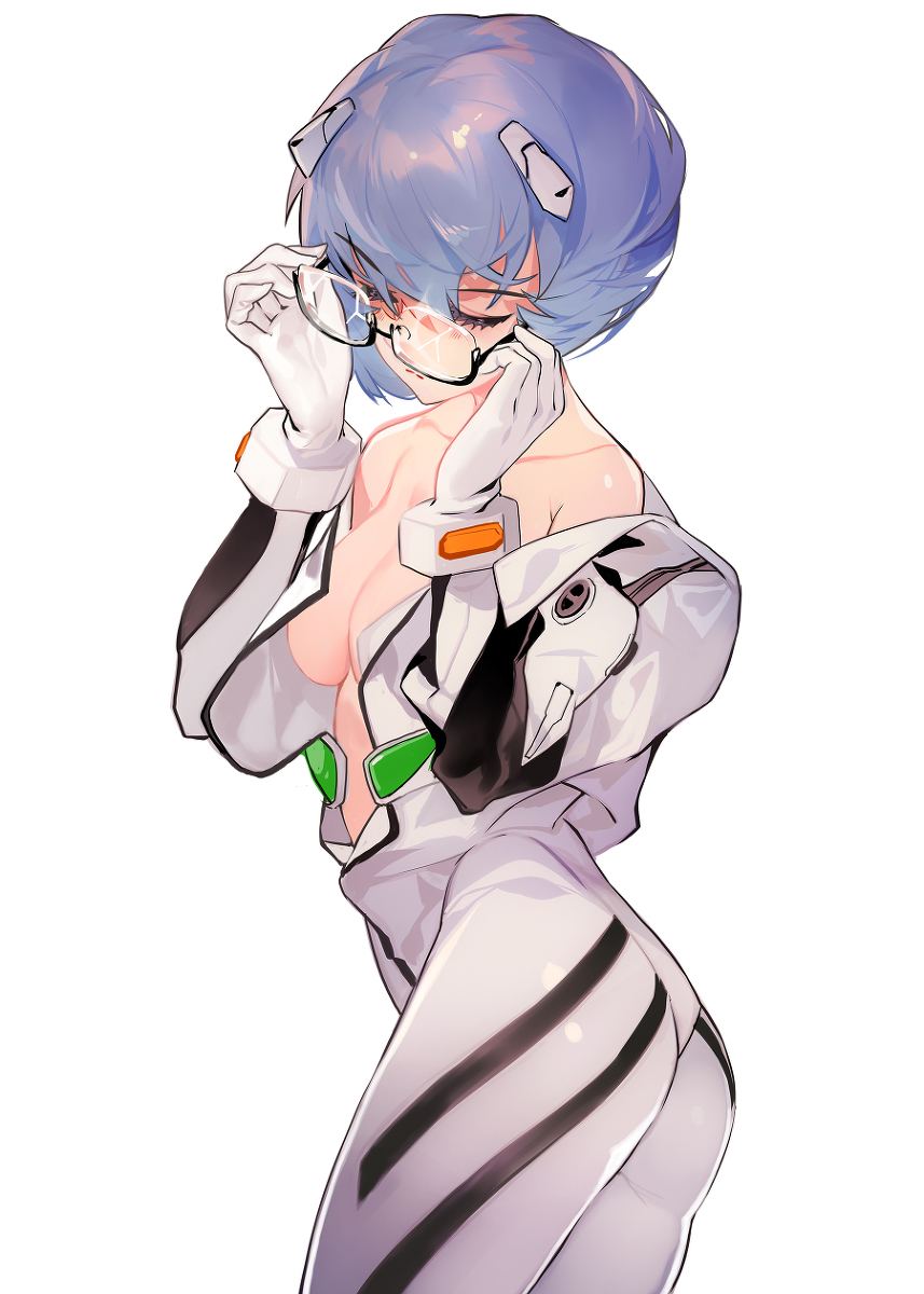 This is a pixiv picture whose title is 綾波レイ.