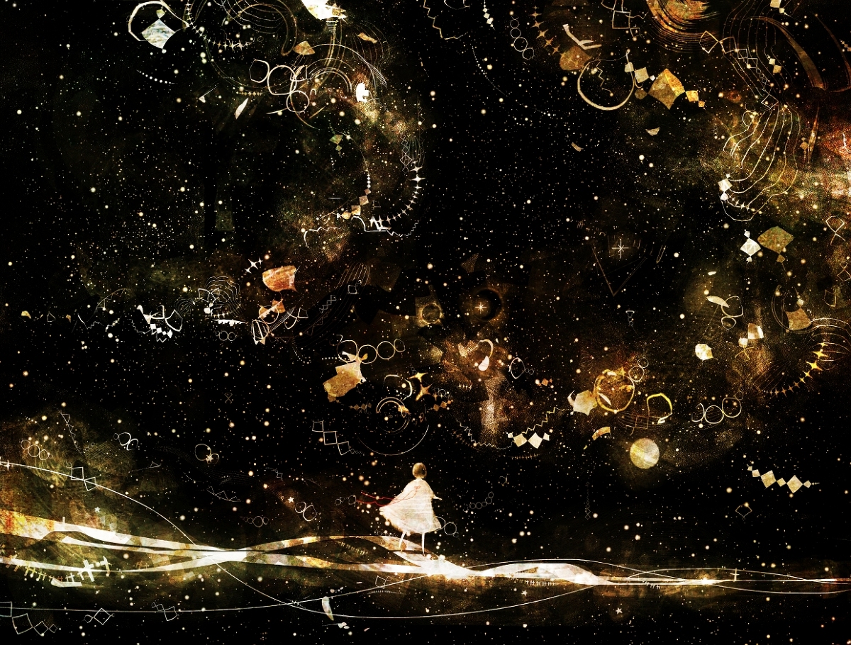 This is a pixiv picture whose title is 光の途.