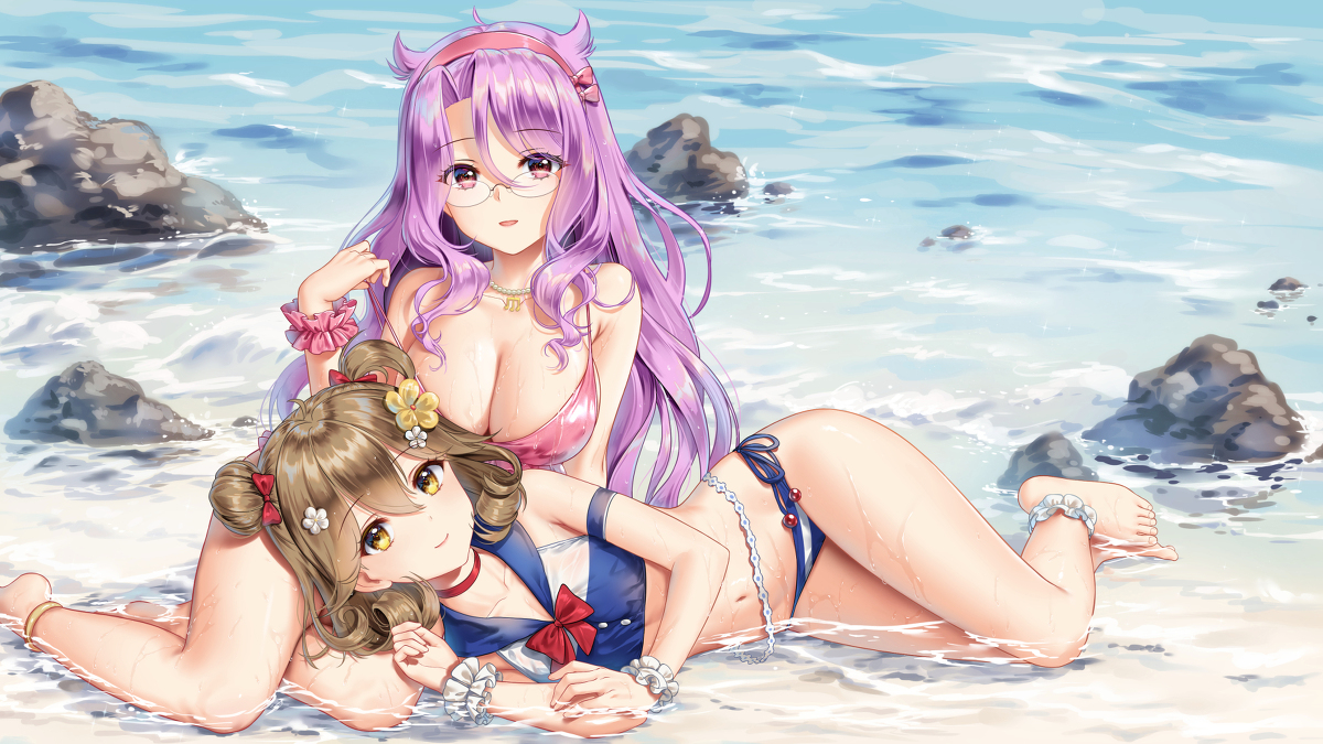 This is a pixiv picture whose title is 双生视界.