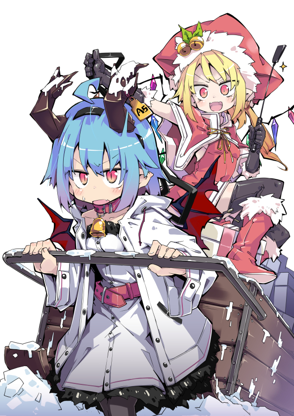 This is a pixiv picture whose title is クリスマスー（大遅刻.