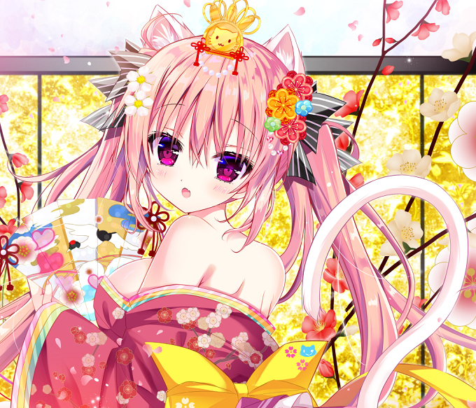 This is a pixiv picture whose title is 電撃萌王2月号.
