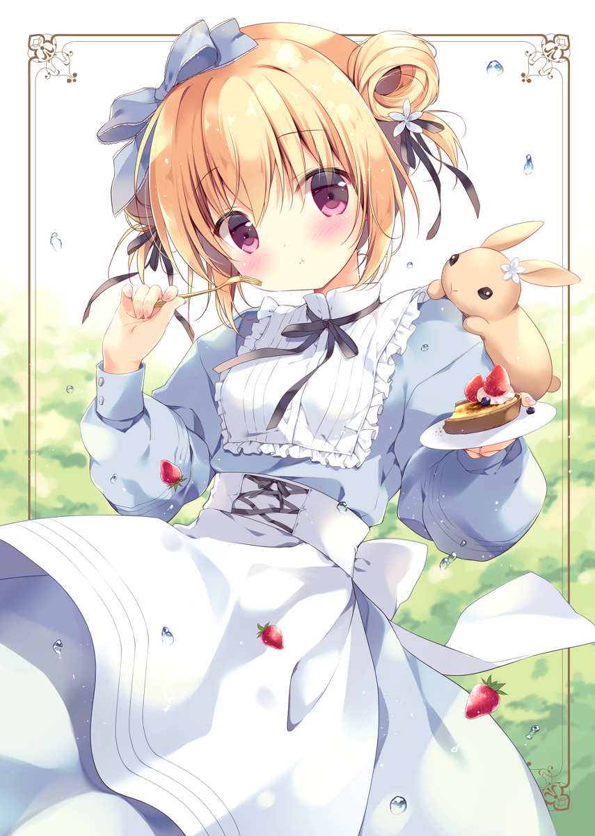 This is a pixiv picture whose title is このケーキあなたも食べる？.