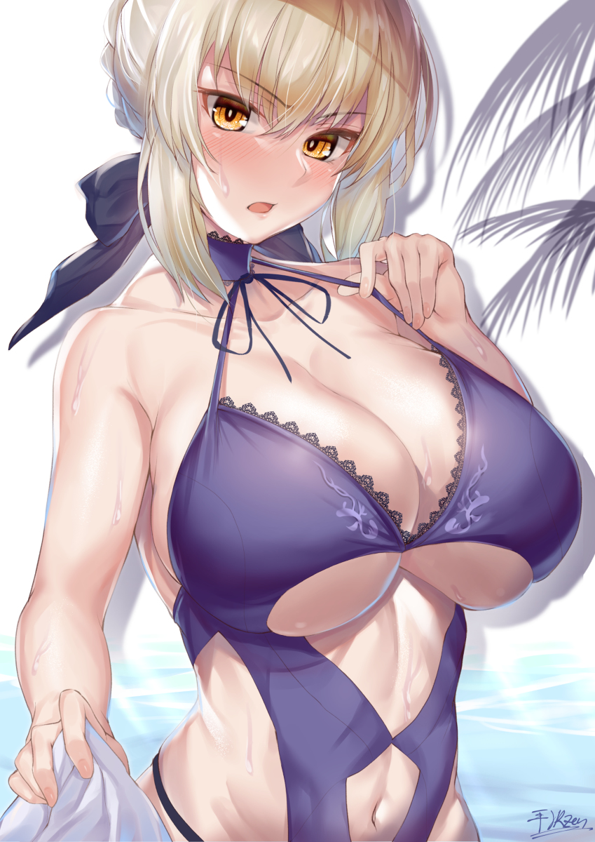 This is a pixiv picture whose title is Twitterセイバー詰め #01.