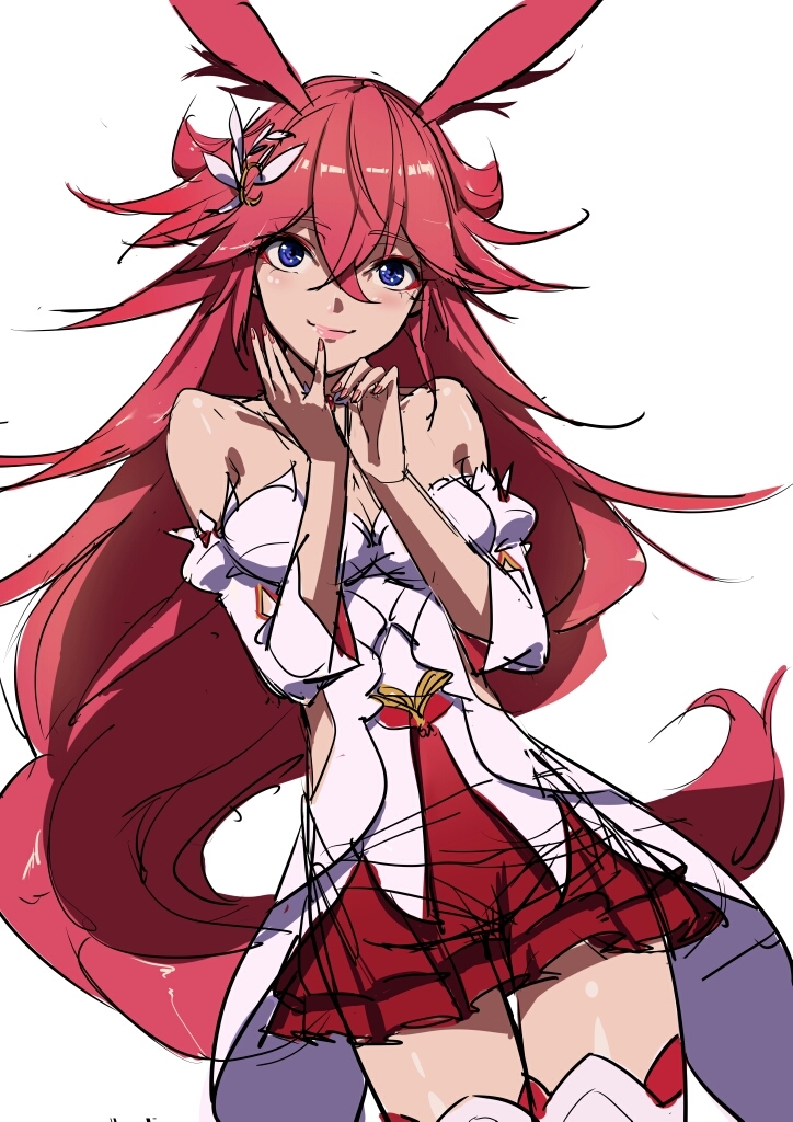 This is a pixiv picture whose title is 八重樱.