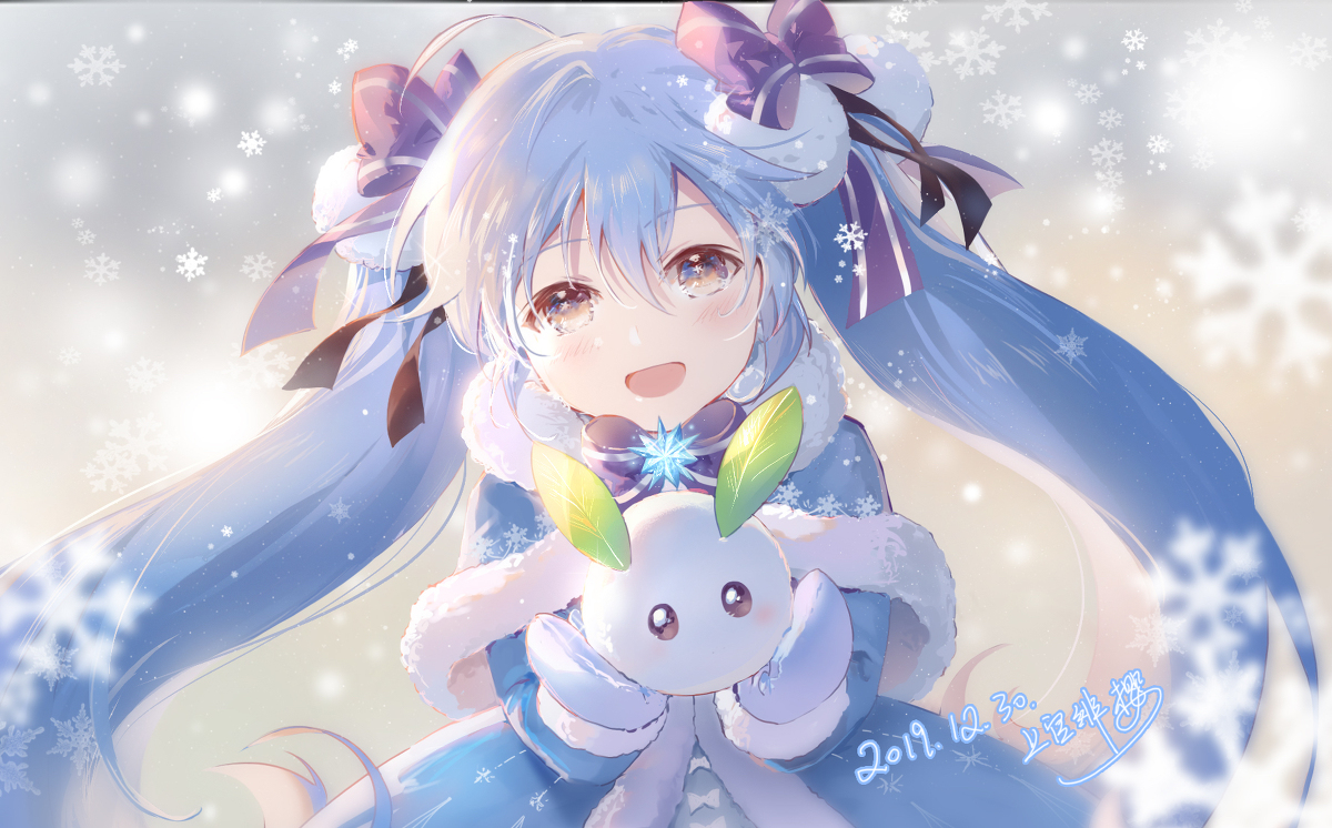 This is a pixiv picture whose title is 初音.