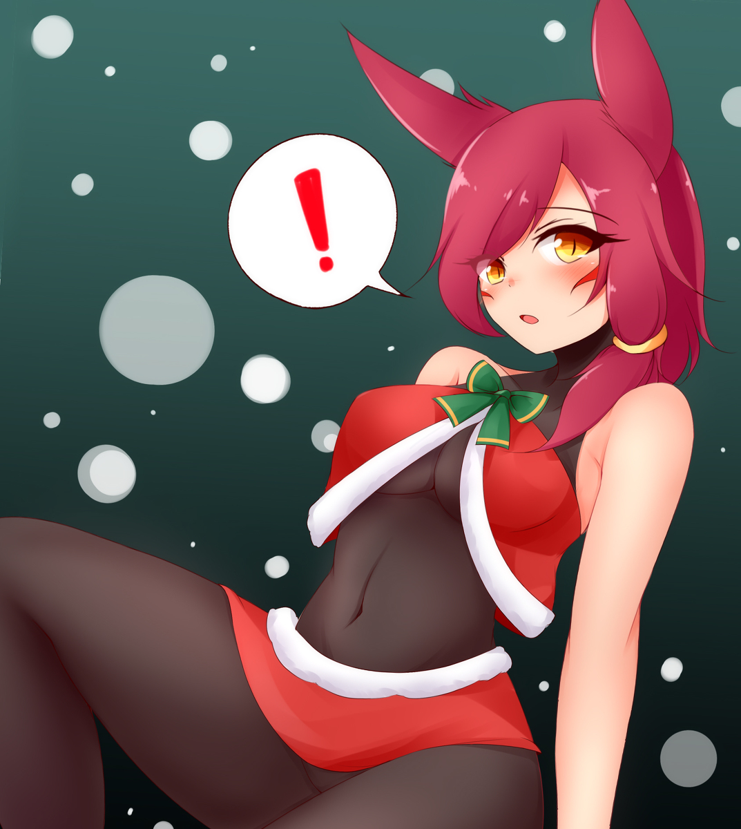 This is a pixiv picture whose title is ザヤ（サンタ）.