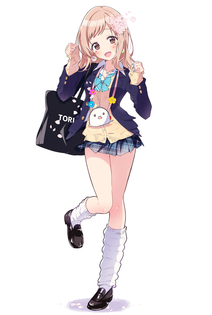 This is a pixiv picture whose title is ギャル真乃.