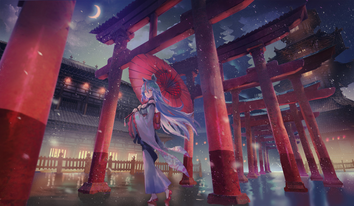 This is a pixiv picture whose title is 2020.