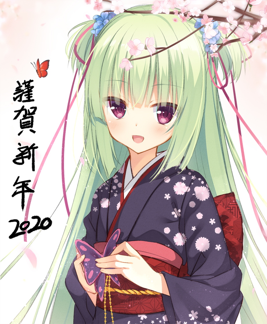 This is a pixiv picture whose title is 2020年✨あけおめことよろです✨.
