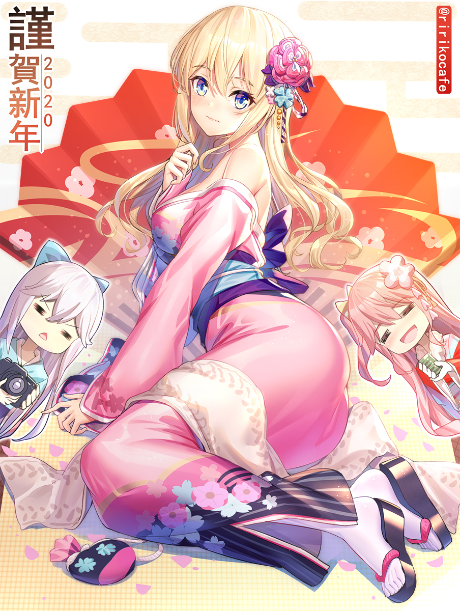 This is a pixiv picture whose title is あけましておめでとうございます～.