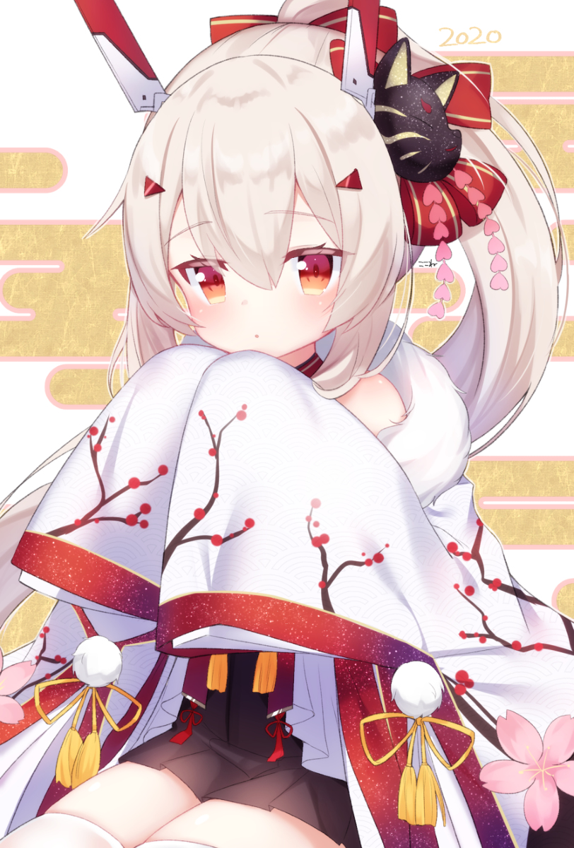 This is a pixiv picture whose title is 2020.