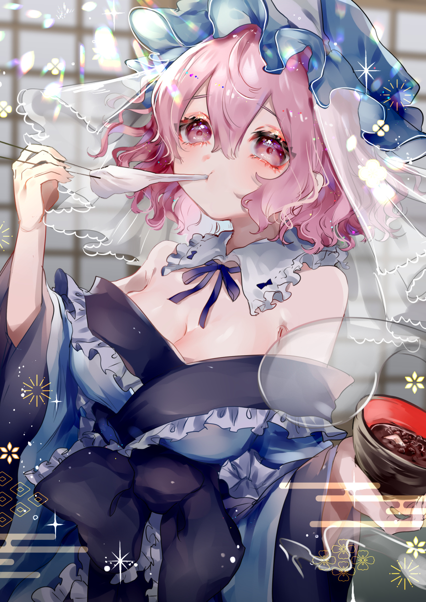 This is a pixiv picture whose title is あけおめよろゆゆ.