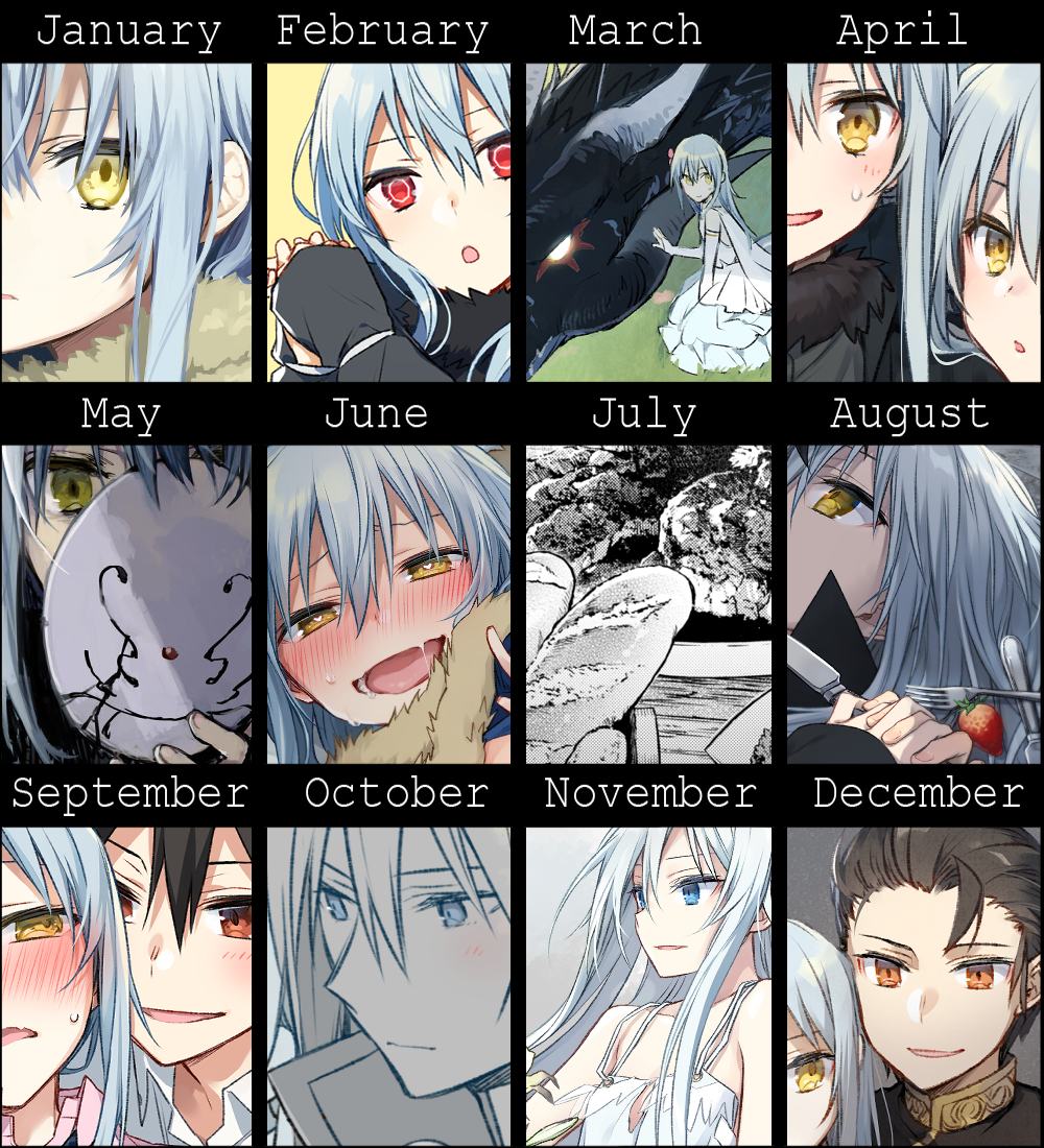 This is a pixiv picture whose title is 2019年進化録.