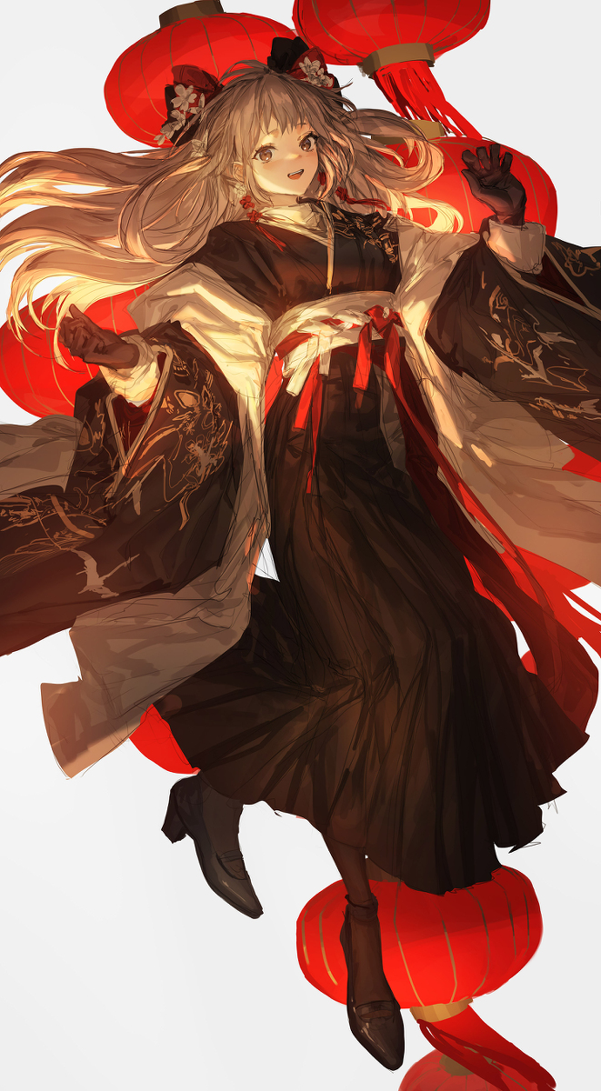 This is a pixiv picture whose title is 新年.