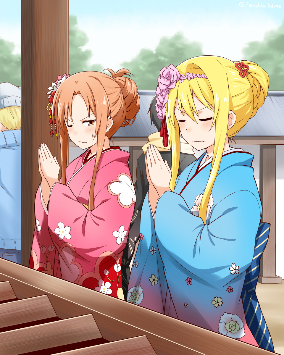 This is a pixiv picture whose title is Happy new Year 2020.