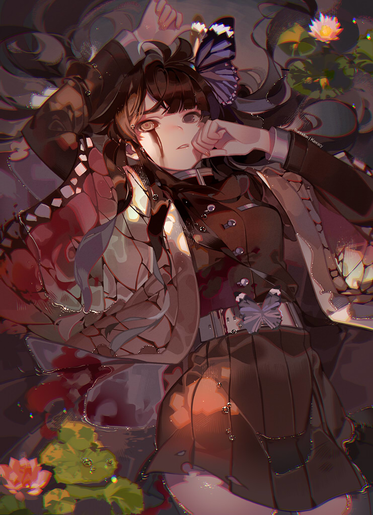 This is a pixiv picture whose title is 羽織.