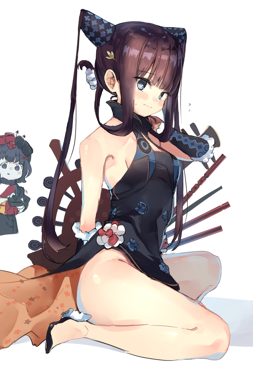 This is a pixiv picture whose title is ハオハオ(  '-' ).