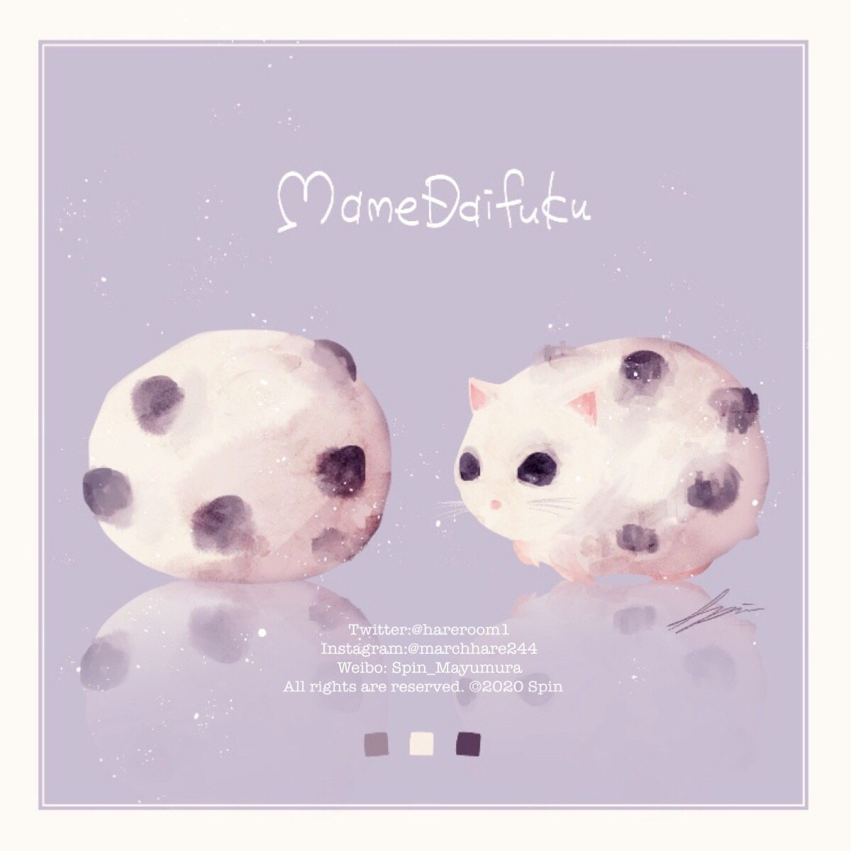 This is a pixiv picture whose title is Mochi Hamu.