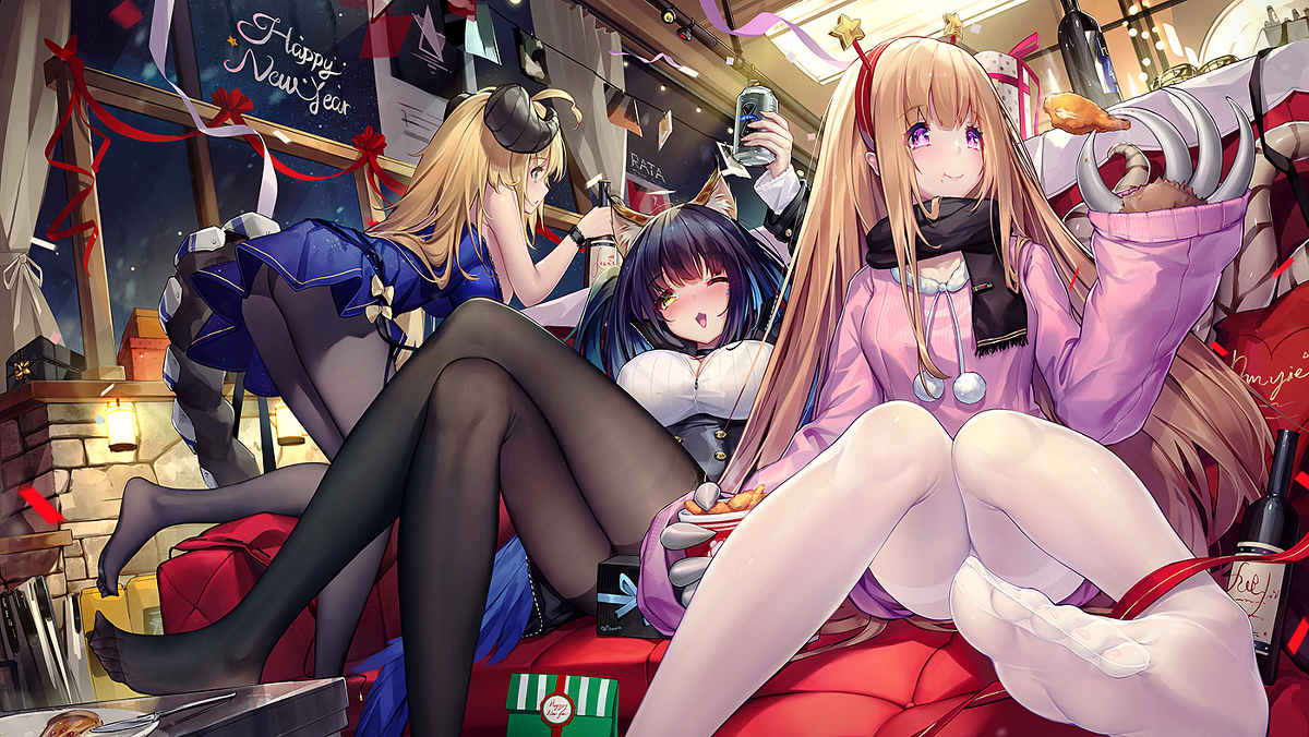 This is a pixiv picture whose title is A&H&D.