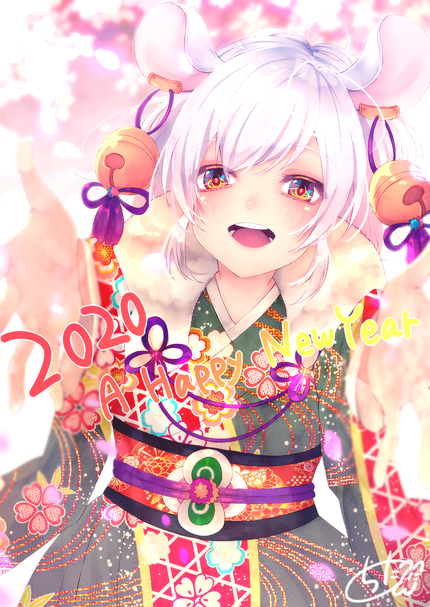 This is a pixiv picture whose title is ２０２０!!.