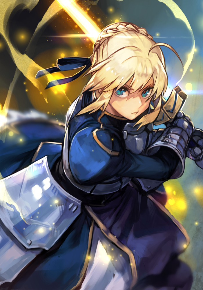 This is a pixiv picture whose title is Excalibur.
