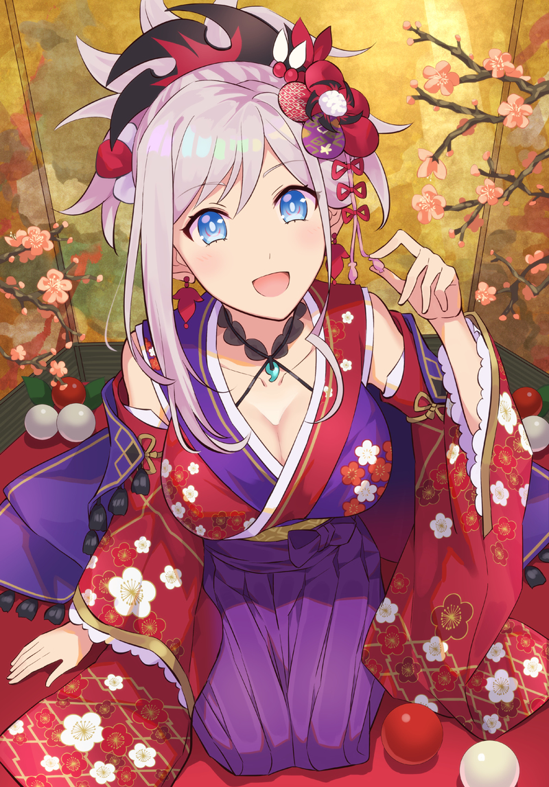 This is a pixiv picture whose title is あけおめ武蔵ちゃん.
