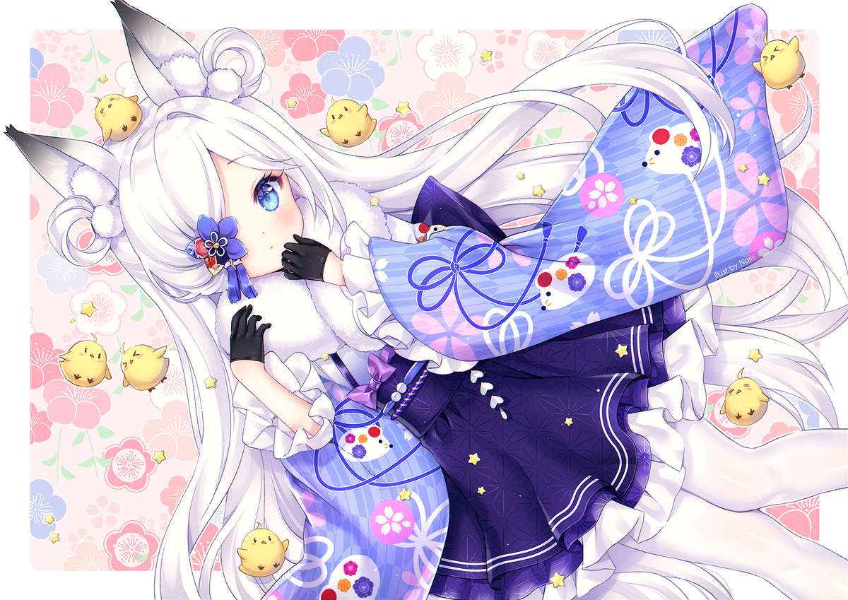 This is a pixiv picture whose title is 霞ちゃん ♥.