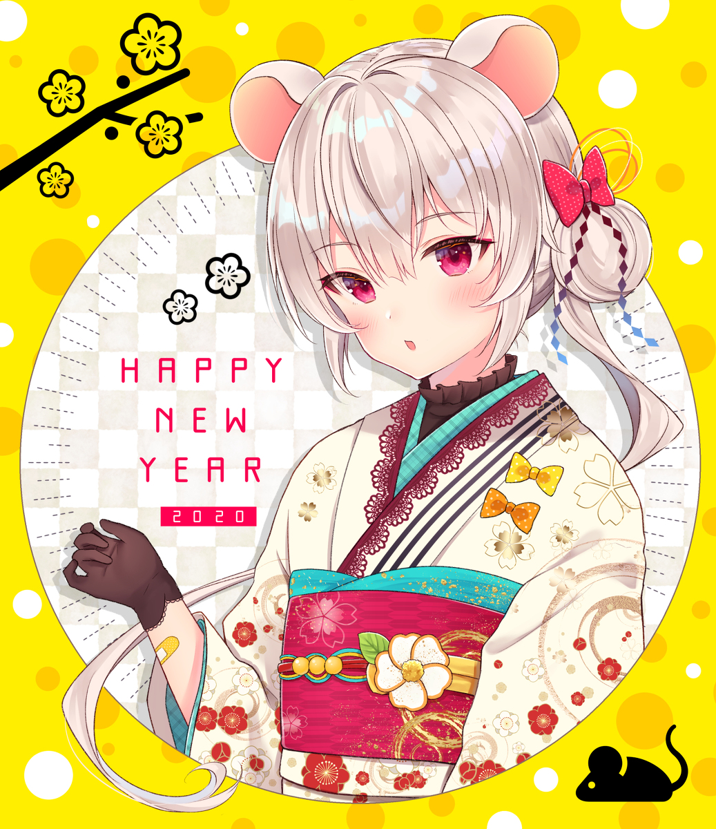 This is a pixiv picture whose title is 🐭あけましておめでとうございます🧀.
