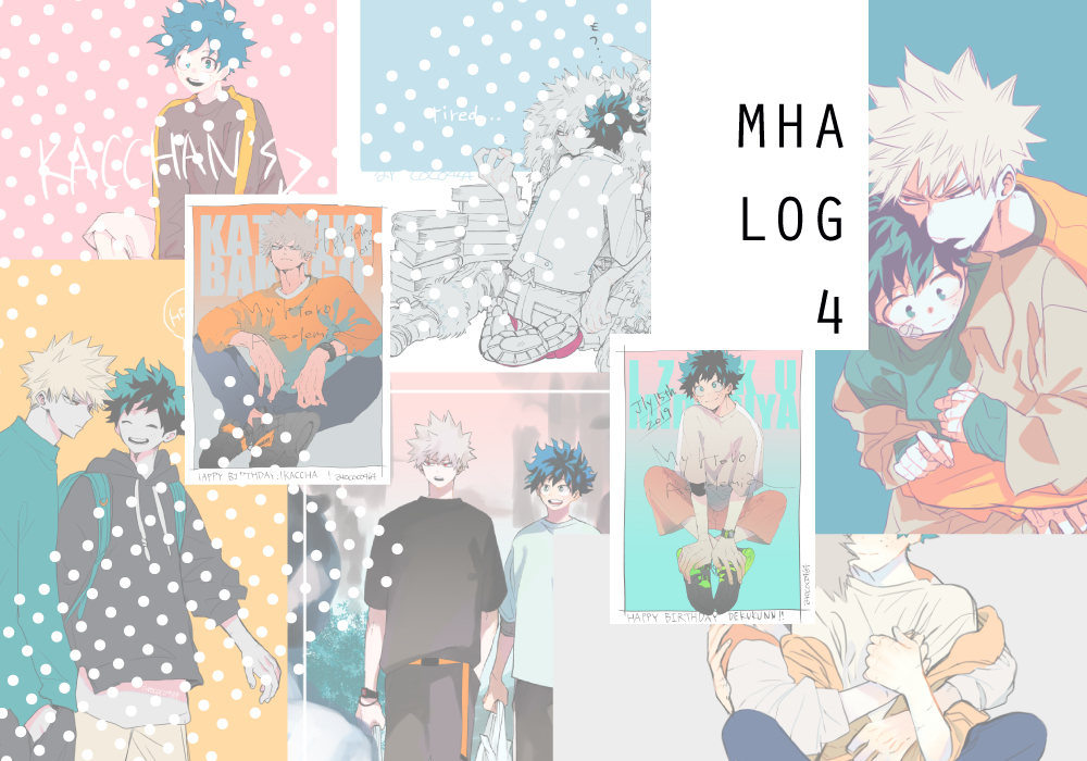 This is a pixiv picture whose title is MHA LOG4.