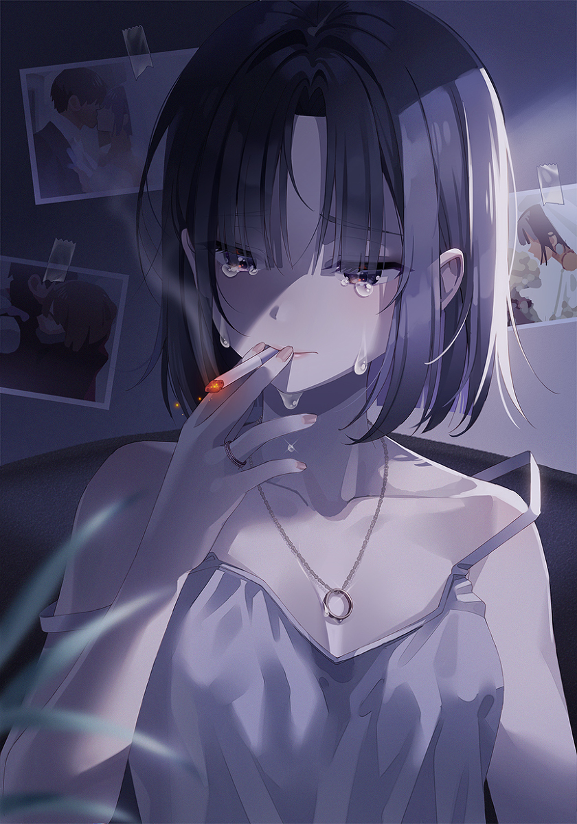 This is a pixiv picture whose title is 会いたい....