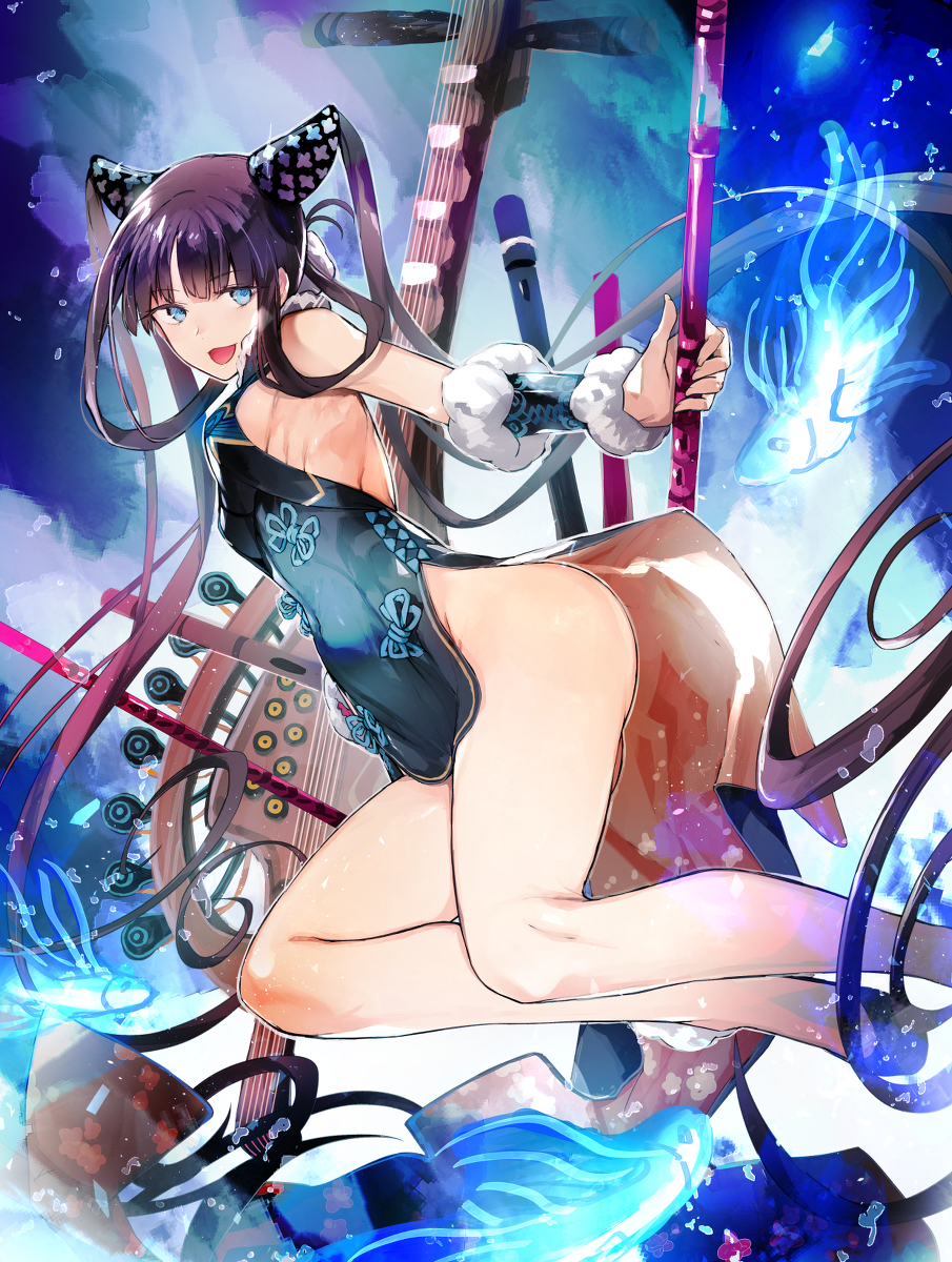 This is a pixiv picture whose title is 楊貴妃.