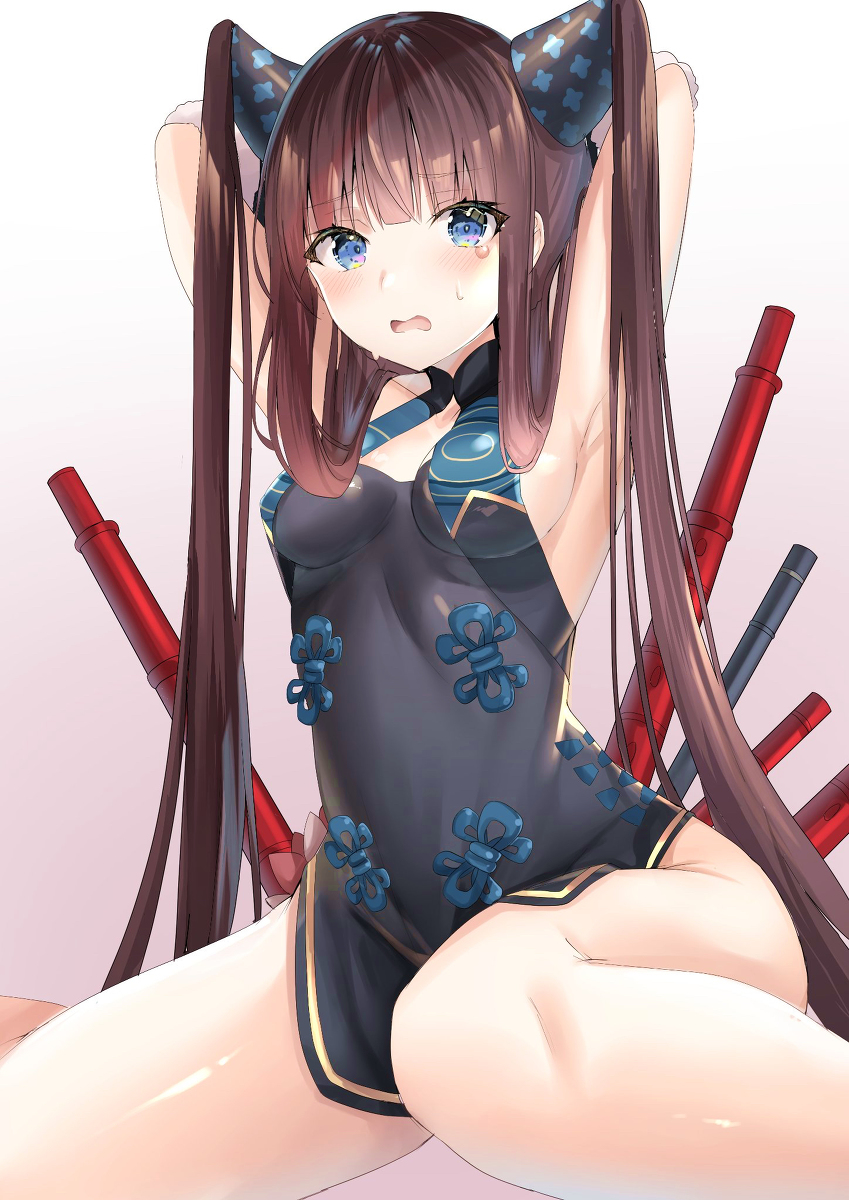 This is a pixiv picture whose title is 描き始め楊貴妃.