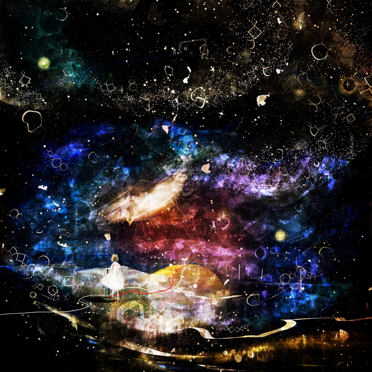 This is a pixiv picture whose title is 息吹.