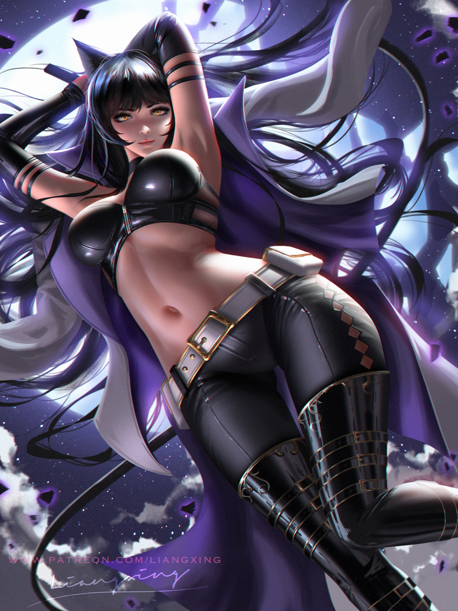 This is a pixiv picture whose title is Blake Belladonna.