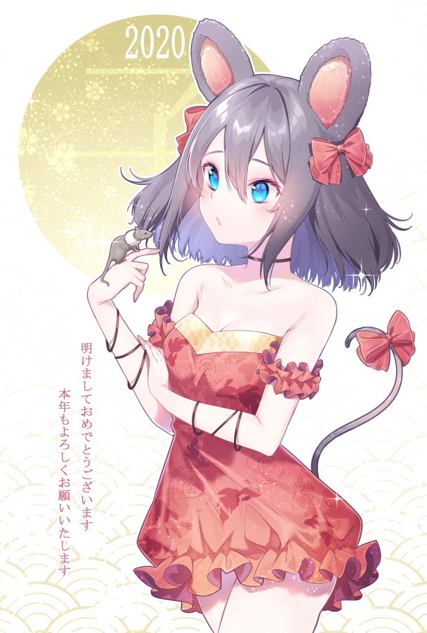 This is a pixiv picture whose title is 年賀状.